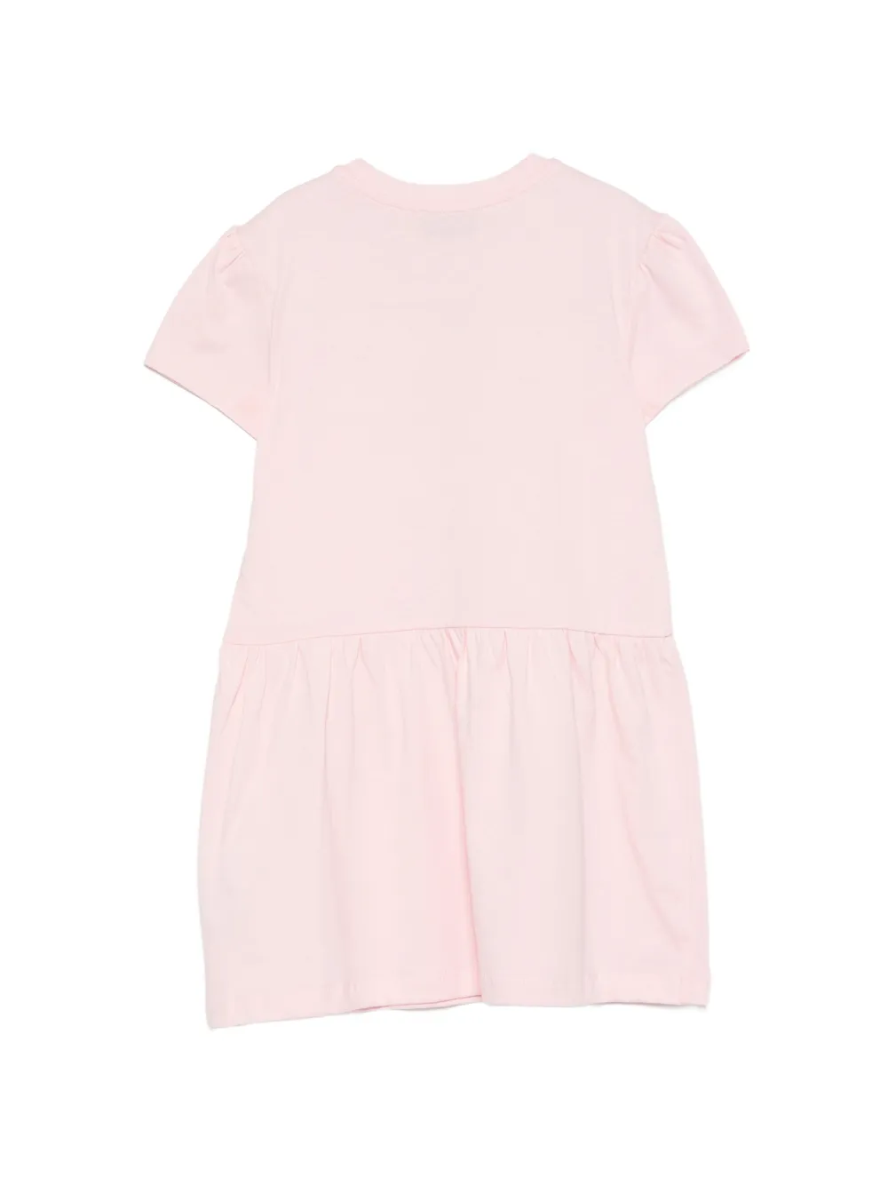 Moschino Kids Teddy Bear gesmockte jurk Roze