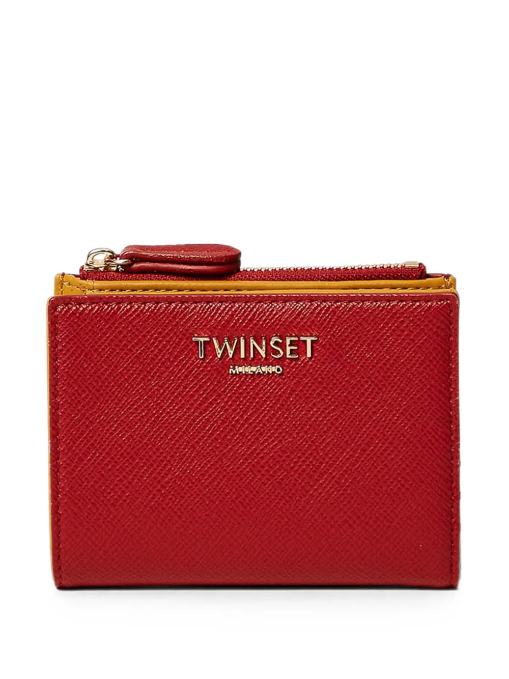 TWINSET Kleines Portemonnaie mit Logo - Rot