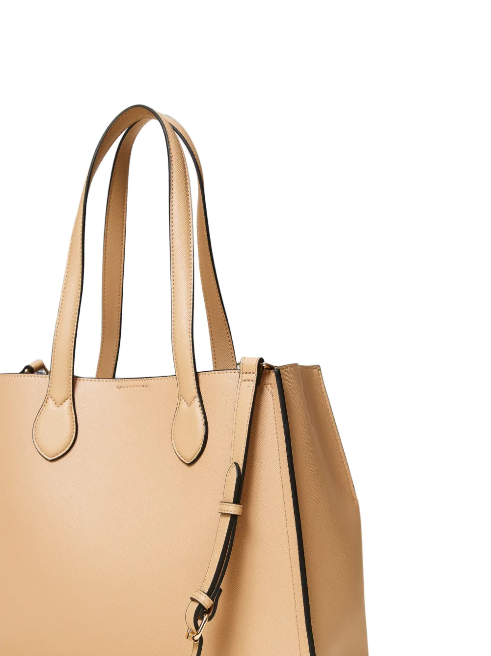 TWINSET Shopper met logo Beige