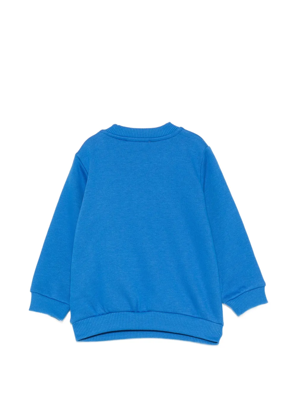 Moschino Kids Sweater met grafische print Blauw