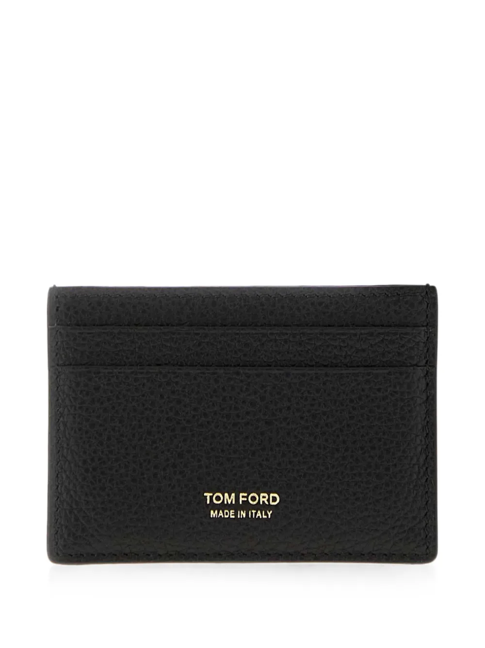 TOM FORD leather card holder - Nero
