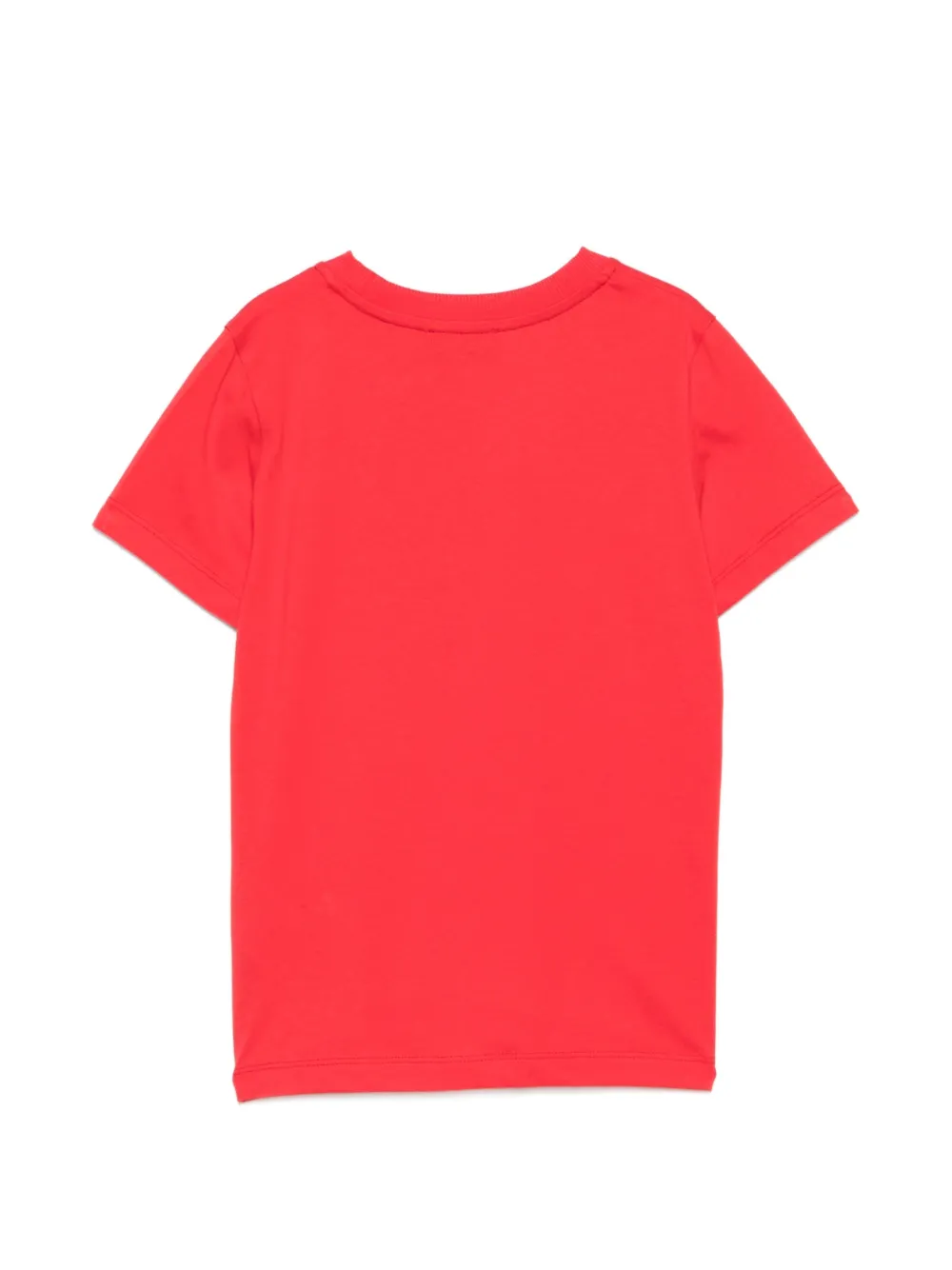 Moschino Kids T-shirt met popcorn-print Rood