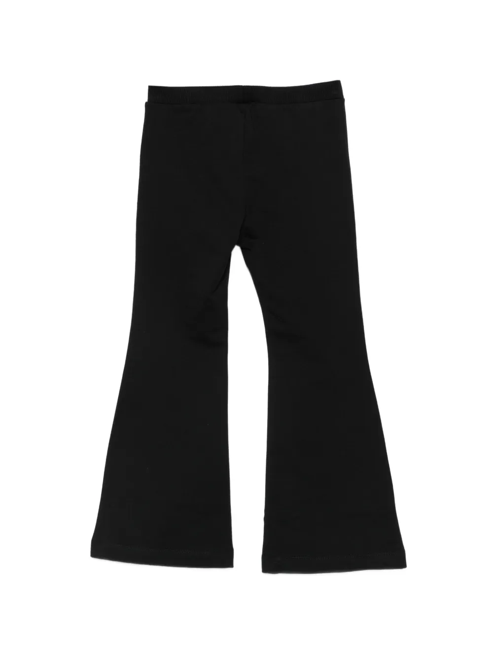 Moschino Kids Teddy Bear flared broek Zwart