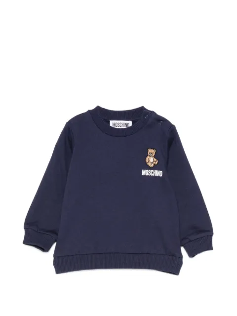 Moschino Kids logo-print sweatshirt