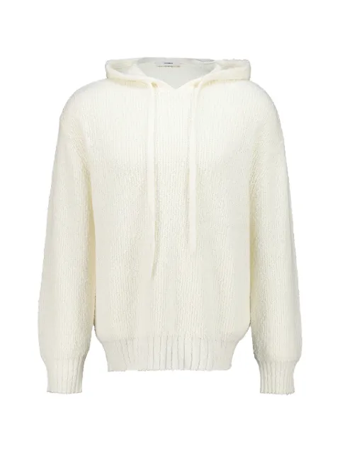 COMMAS ribbed-hem hoodie
