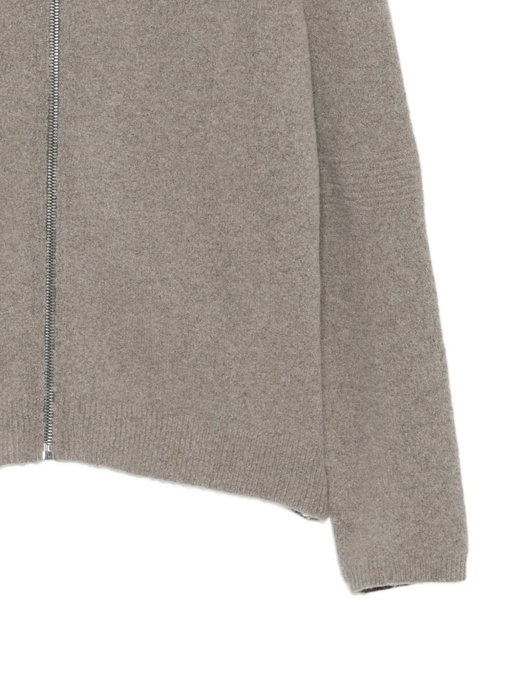 Rick Owens zip-up hoodie Beige