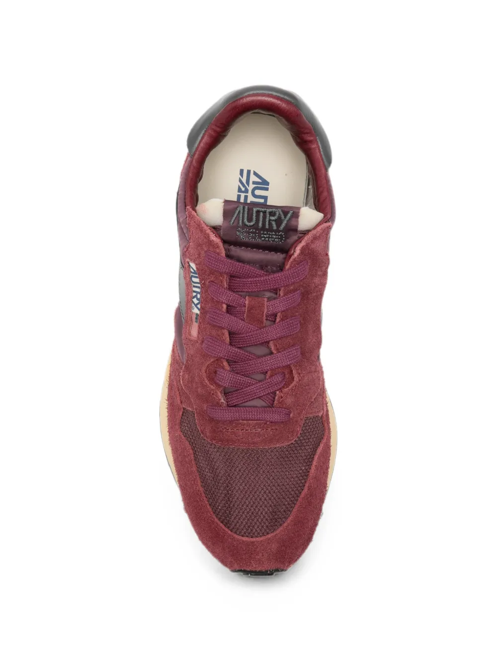 Autry Reelwind Low lace-up sneakers Rood