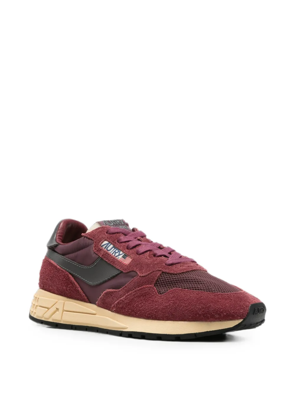 Autry Reelwind Low lace-up sneakers Rood