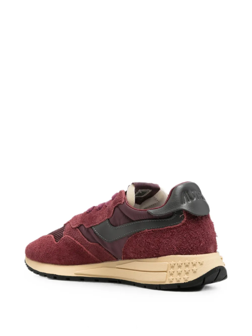 Autry Reelwind Low lace-up sneakers Rood