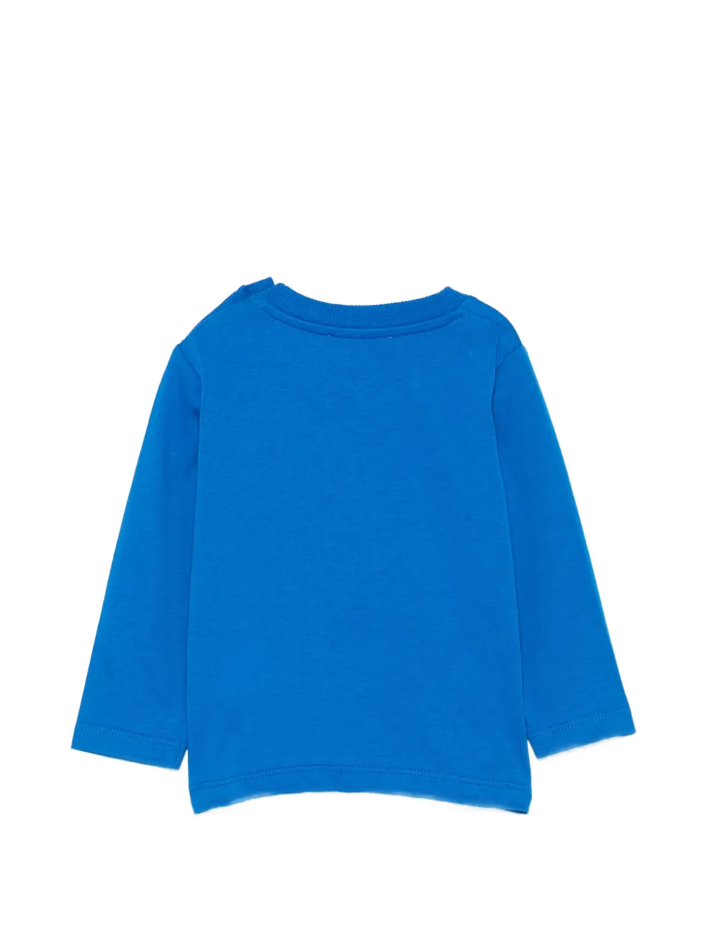 Moschino Kids T-shirt met lange mouwen Blauw