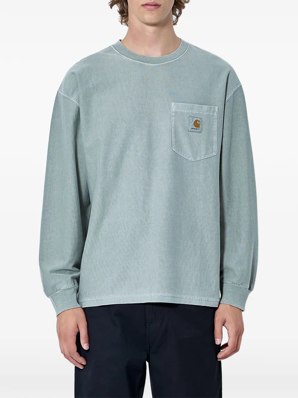 Carhartt WIP Loose pocket long-sleeve T-shirt - Verde