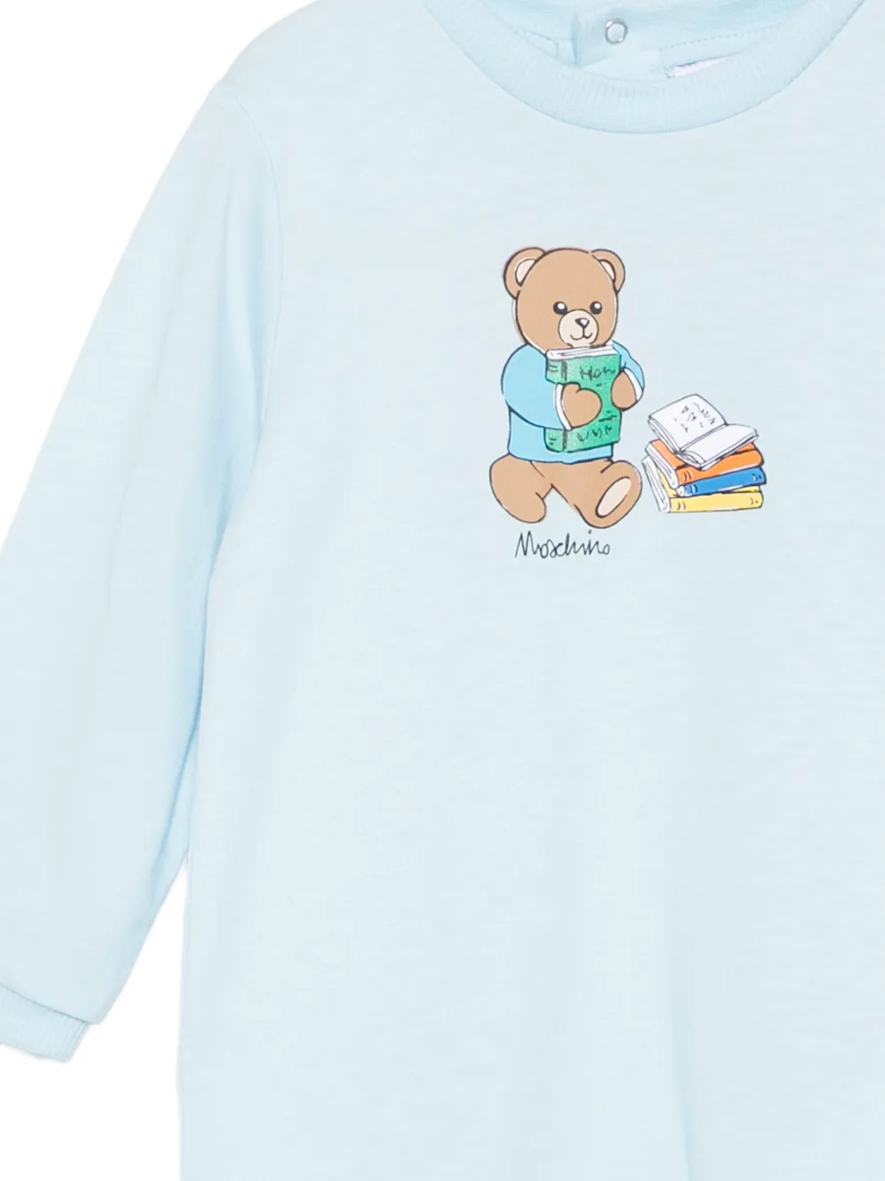 Moschino Kids Teddy Bear pyjama met print Blauw