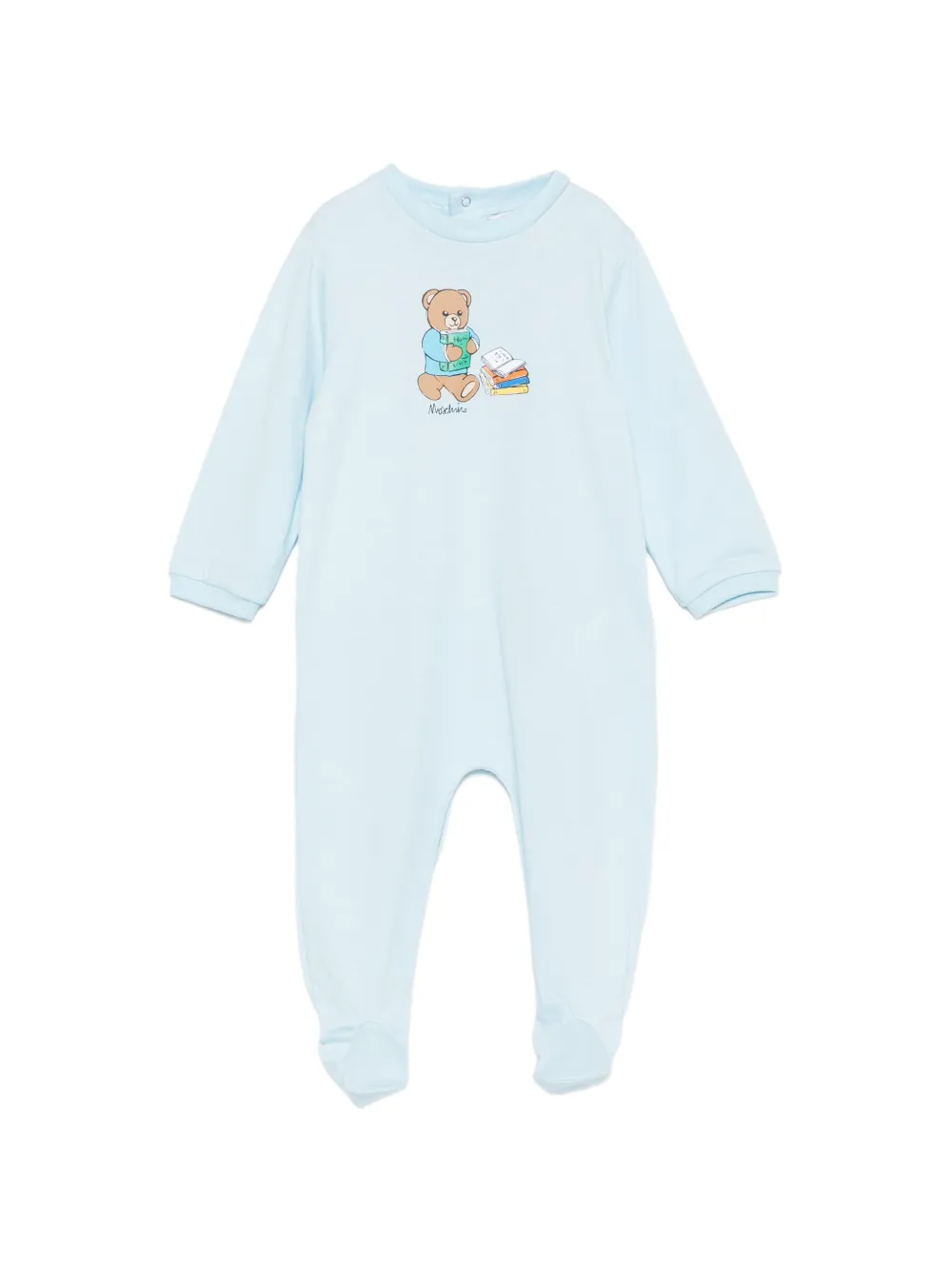 Moschino Kids Teddy Bear print pyjamas - Blau