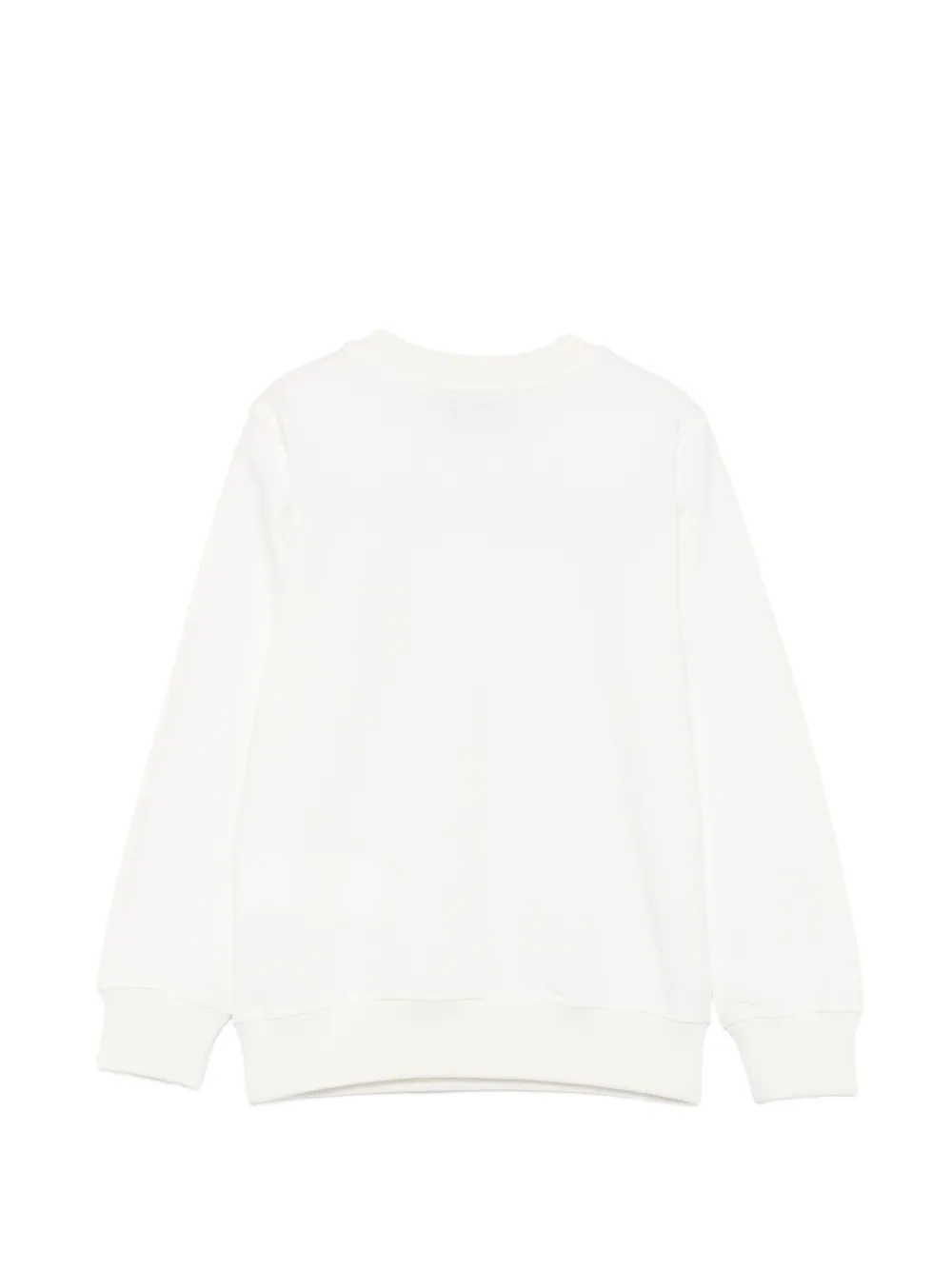 Moschino Kids Sweater met logoprint Beige