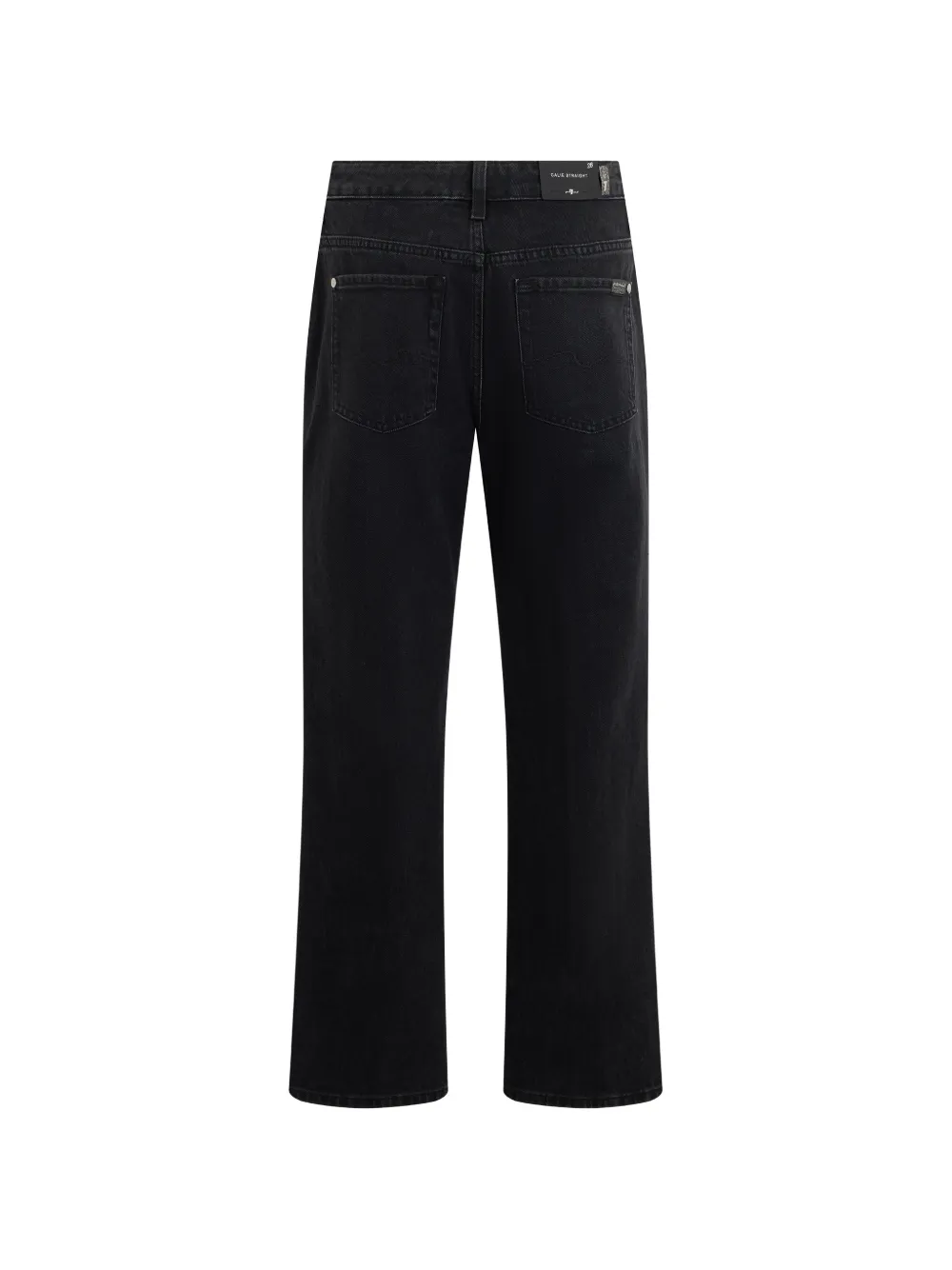 7 For All Mankind Calie straight jeans Zwart