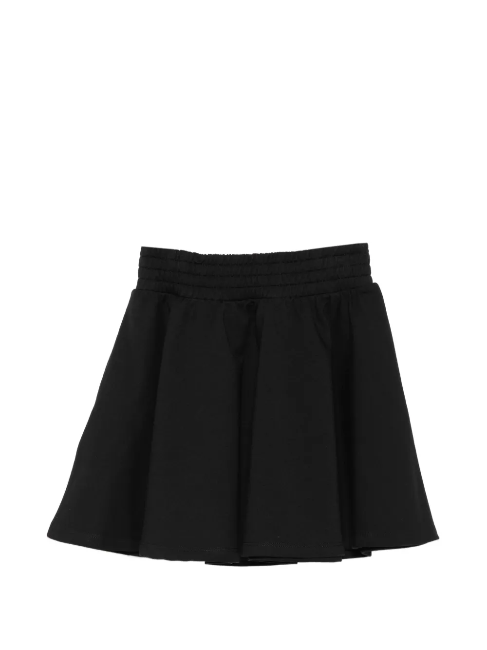 Moschino Kids Flared rok met Teddy Bear-print Zwart