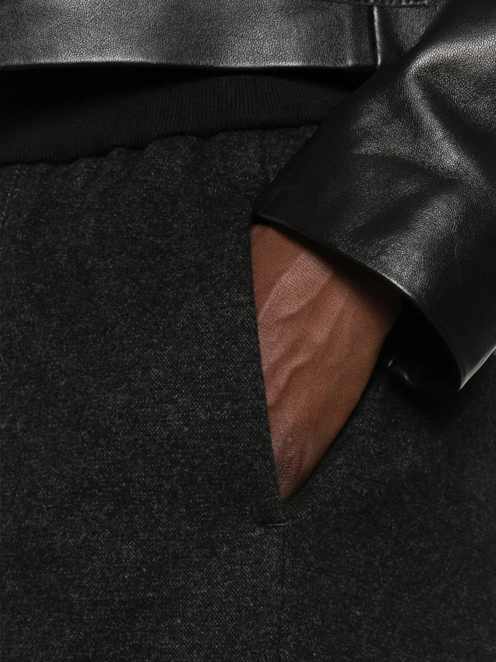 Peserico Geplooide broek Zwart