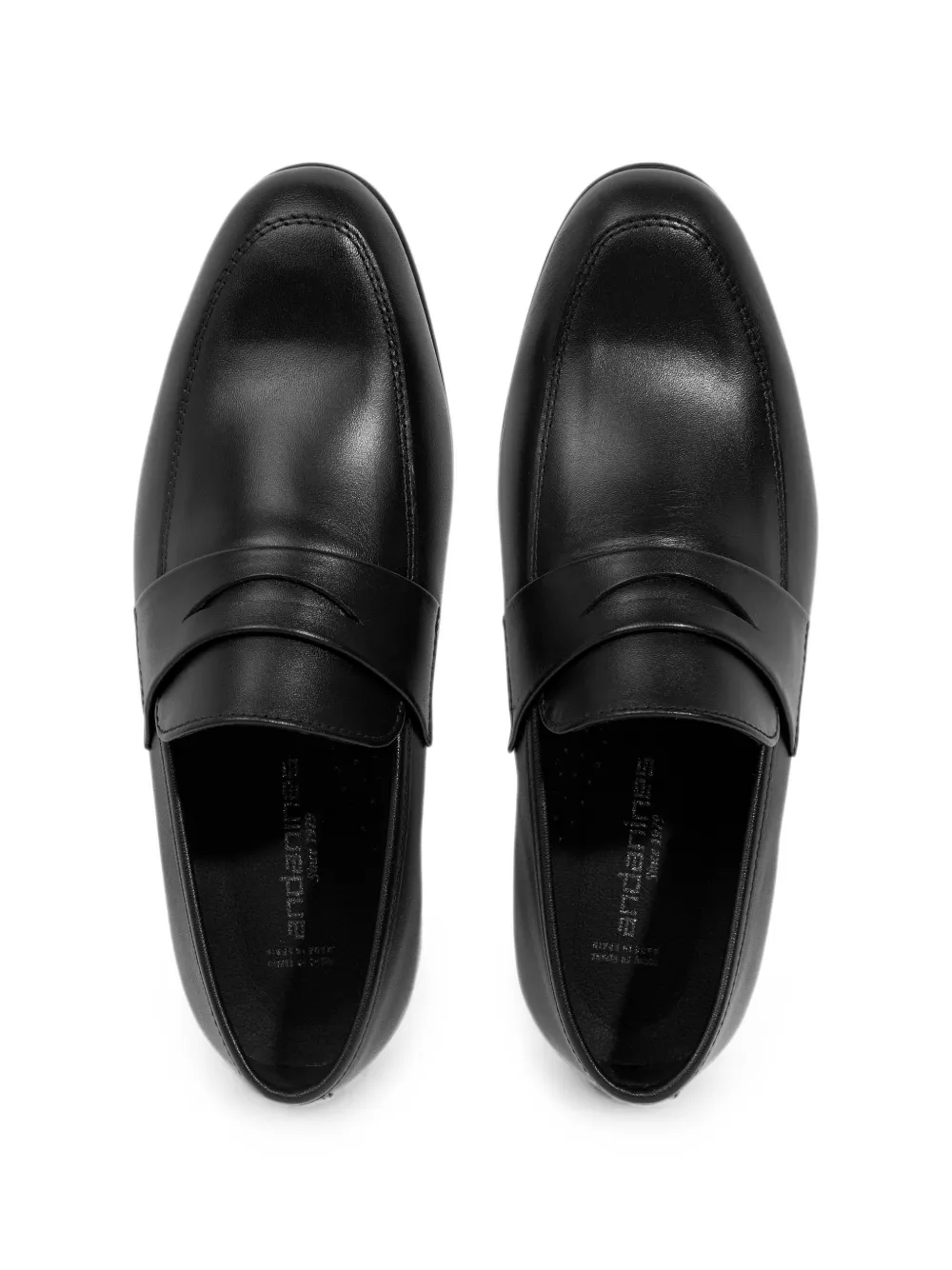 ANDANINES Leren loafers Zwart