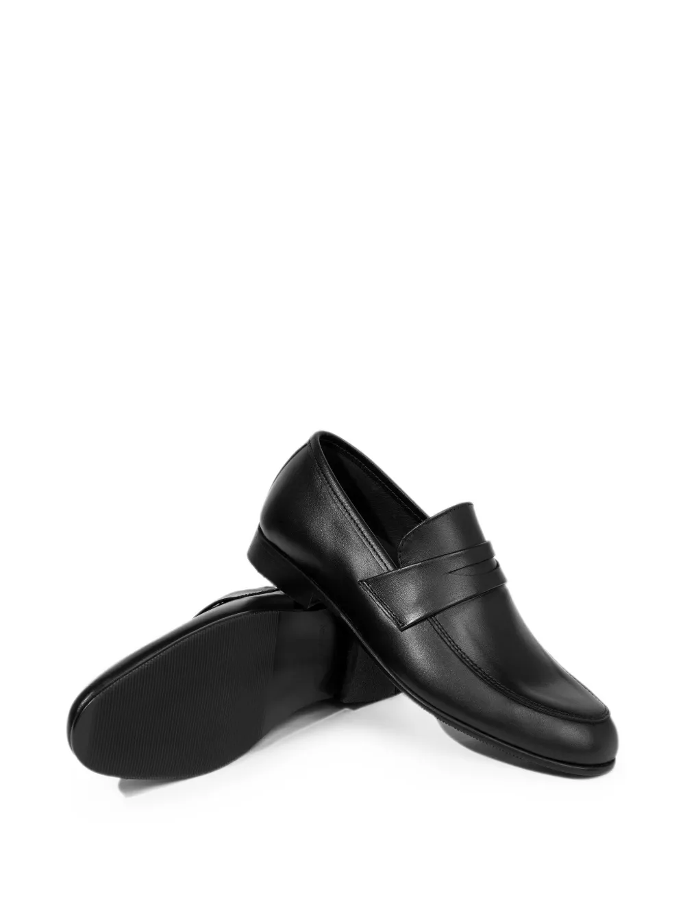 ANDANINES Leren loafers Zwart