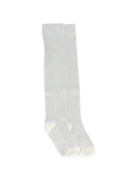 ANGEL'S FACE KIDS Lucy Sparkle ribbed-knit socks