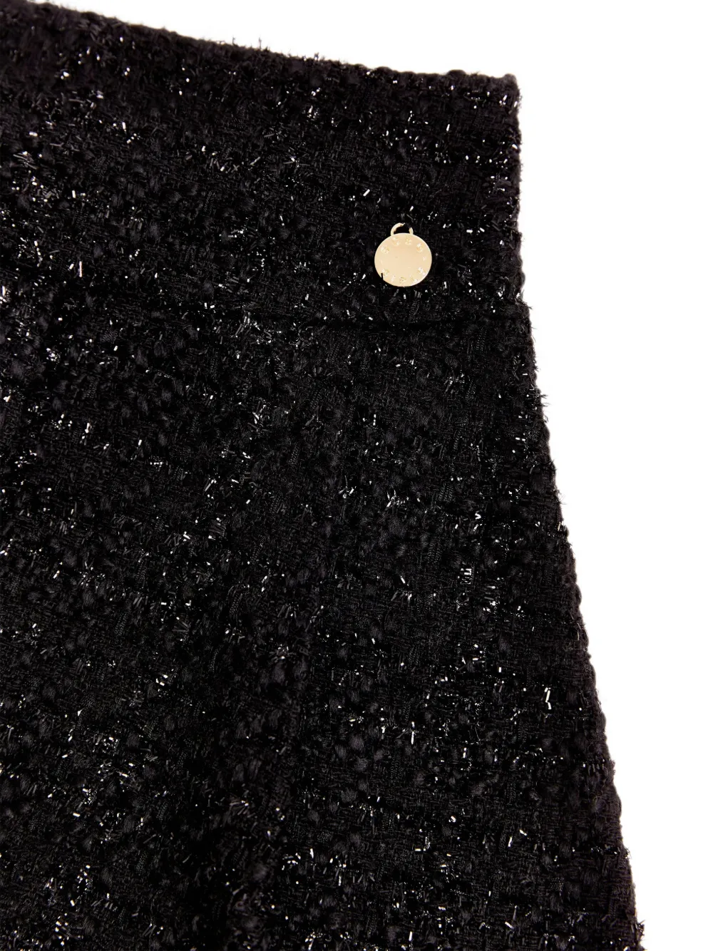 BCBG KIDS Tweed skort met plooien Zwart