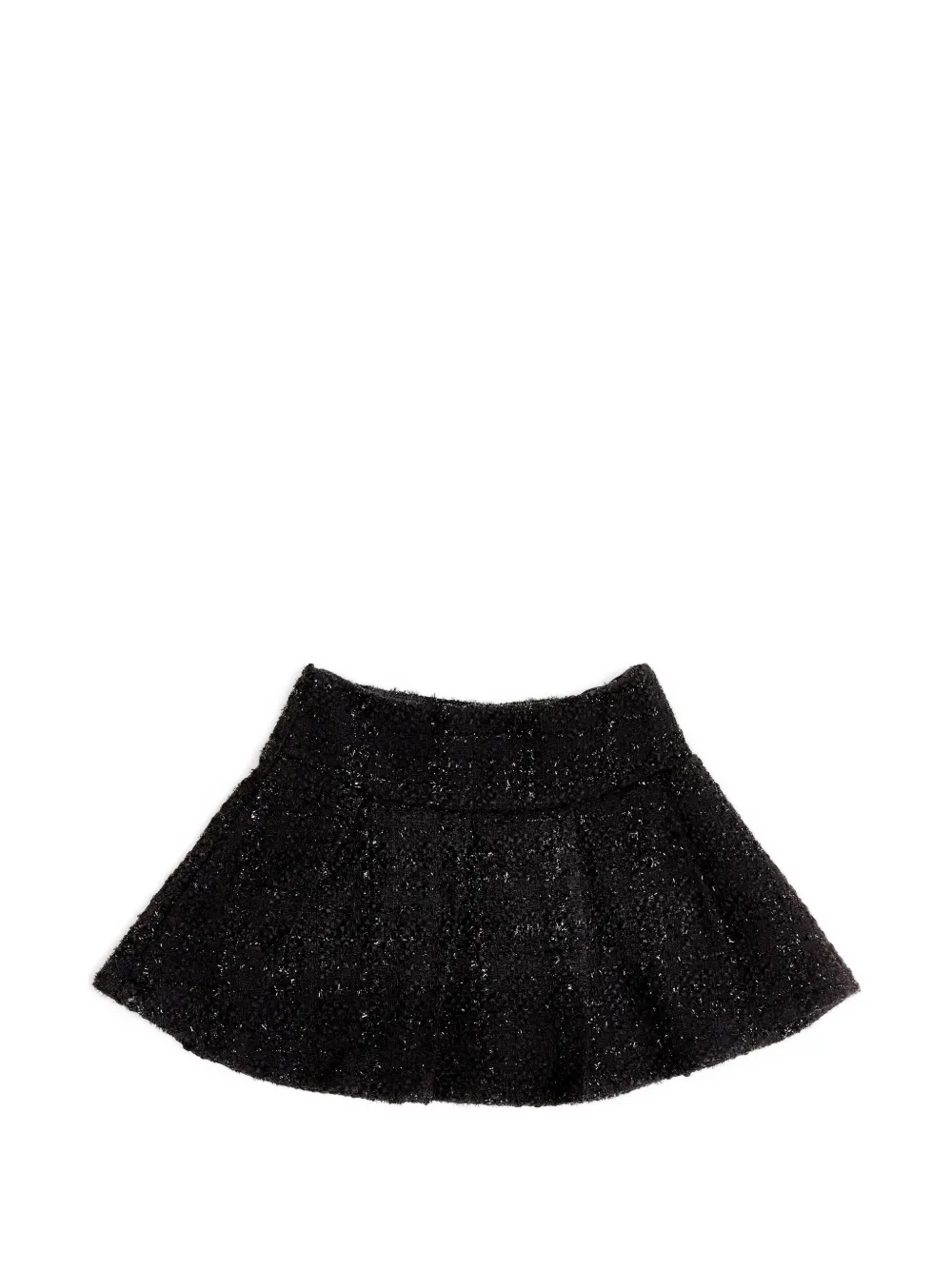 BCBG KIDS Tweed skort met plooien Zwart