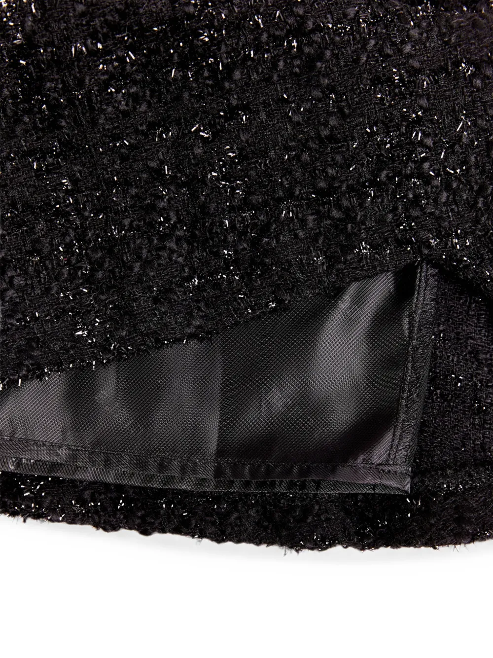 BCBG KIDS Tweed skort met plooien Zwart