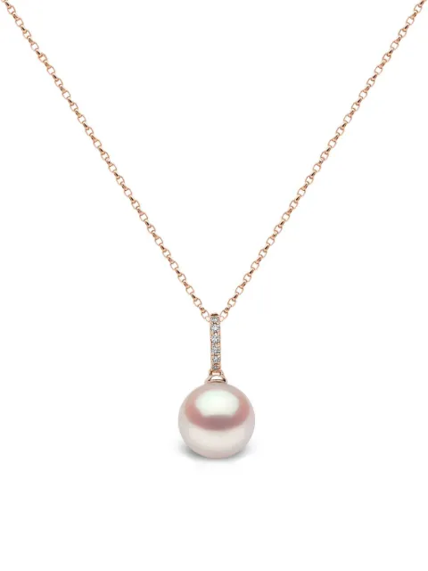 Yoko London freshwater pearl and diamond necklace