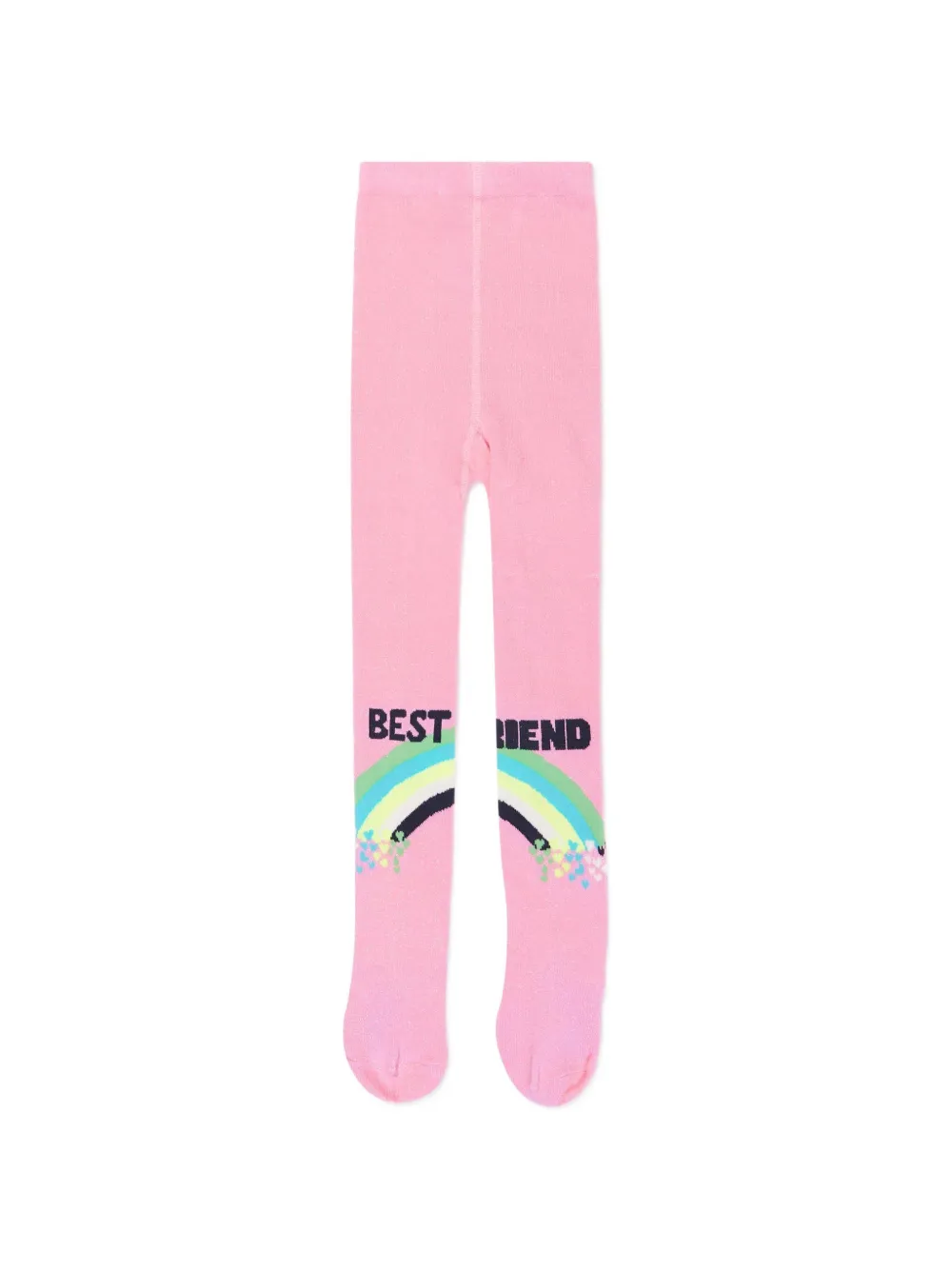 Billieblush Best Friend rainbow-motif tights - Rosa