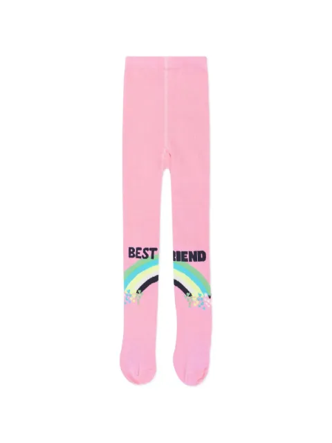 Billieblush Best Friend rainbow-motif tights