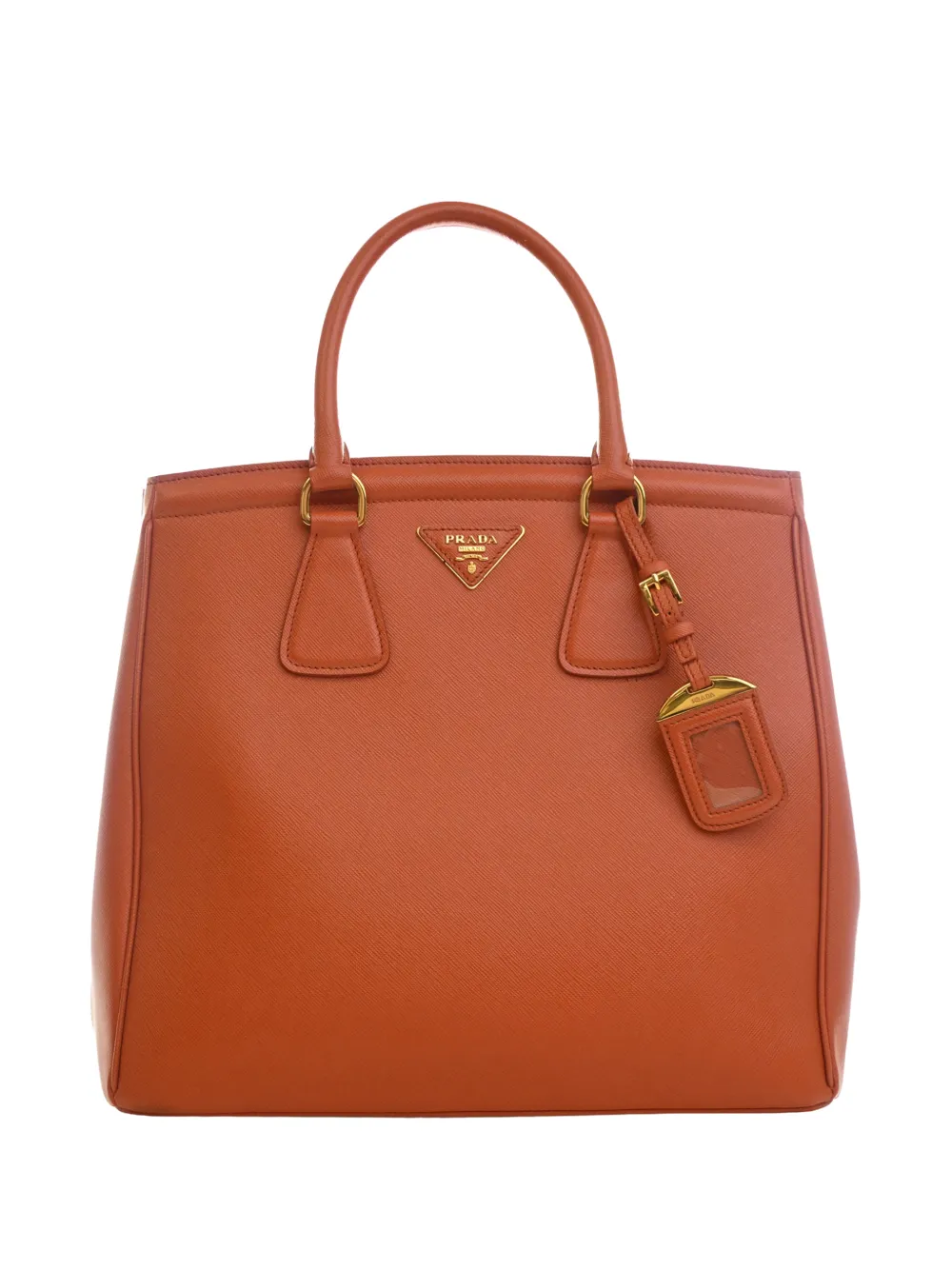 Prada Pre-Owned 2010-2026 Saffiano Lux Parabole tote bag - Arancione