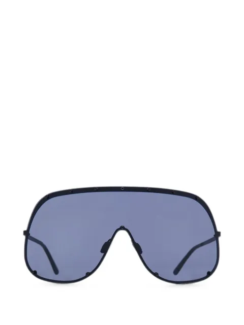 Rick Owens Shield stud-embellished sunglasses