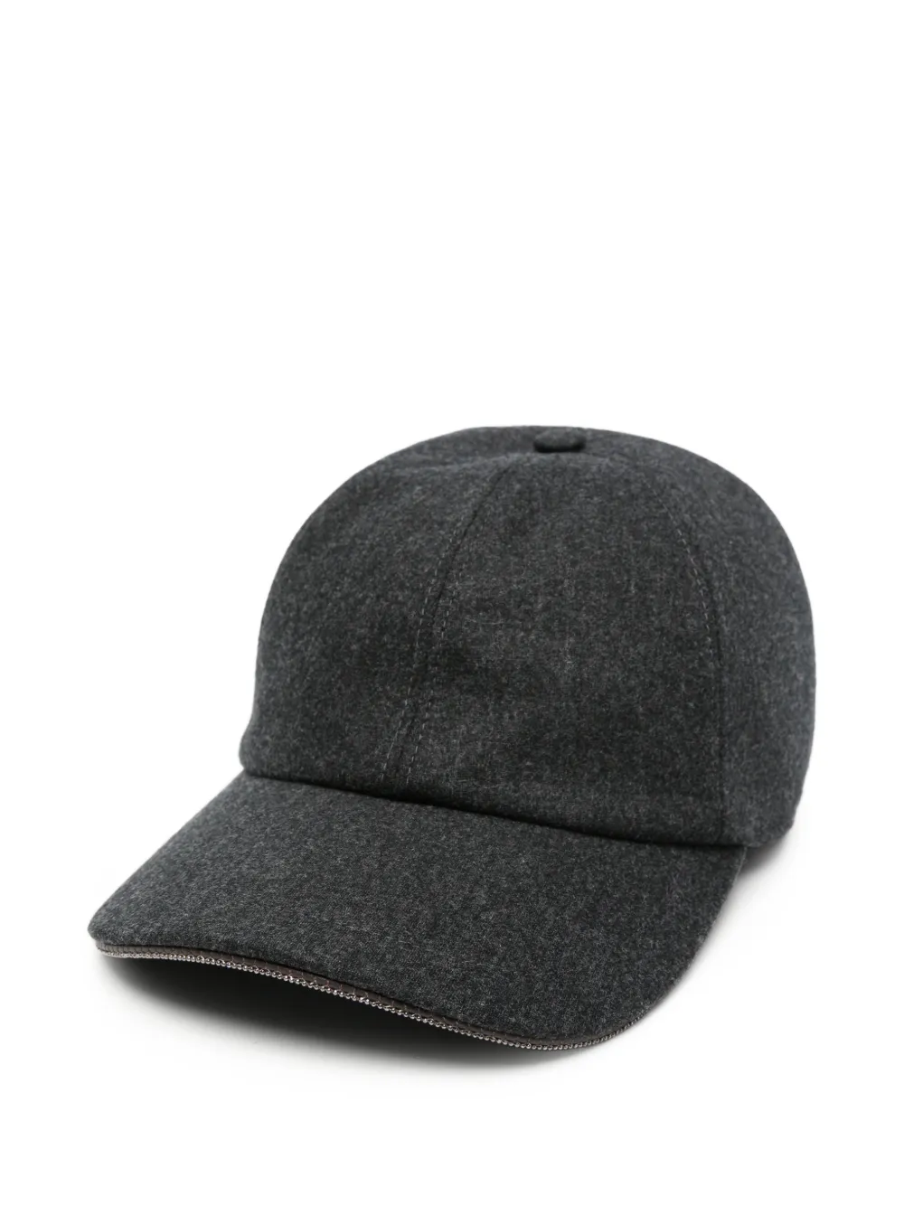 Peserico bead-trim baseball cap - Grau