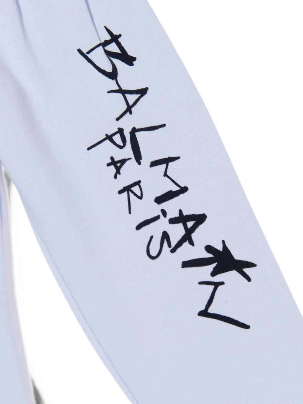 Balmain Kids Trainingsbroek met logoprint Blauw