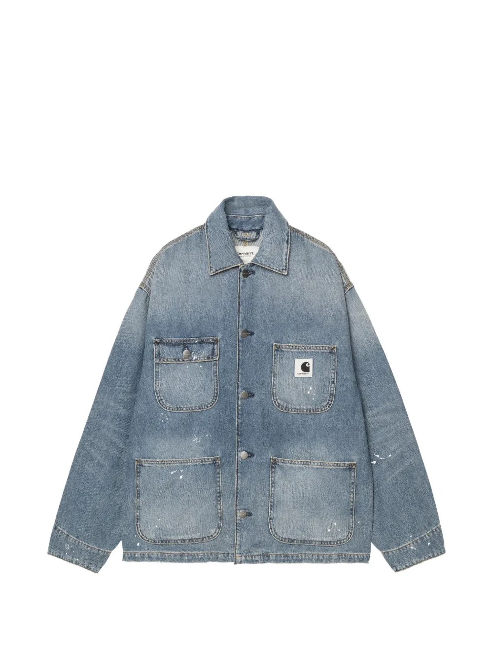 Carhartt WIP patch-pocket denim jacket - Blau