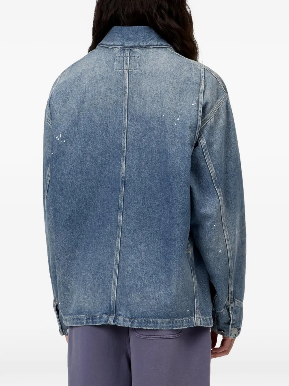 Carhartt WIP Denim jack Blauw