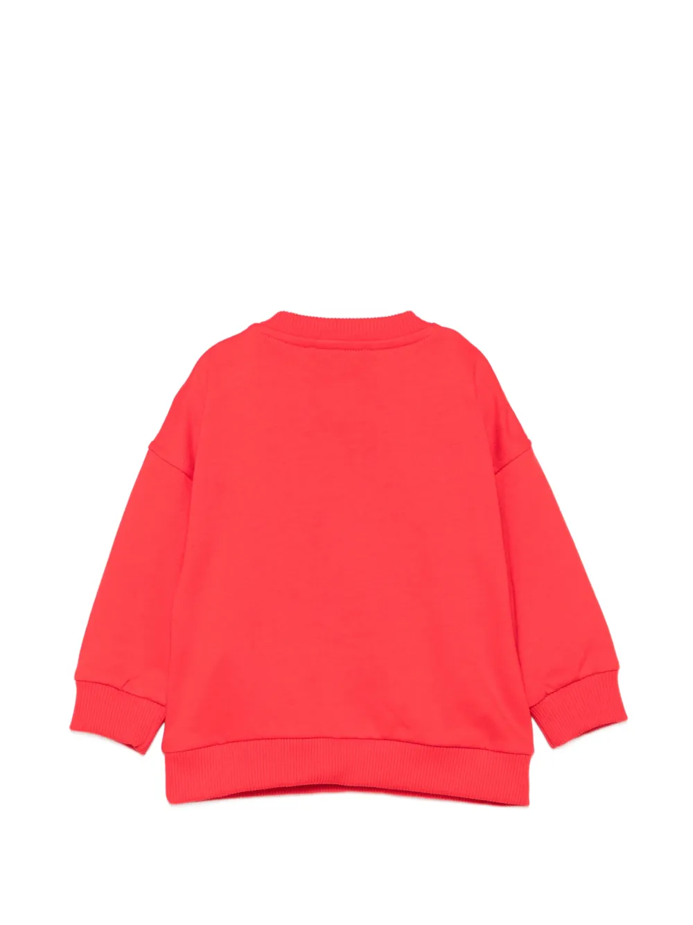 Moschino Kids Teddy Bear sweater met popcornprint Rood