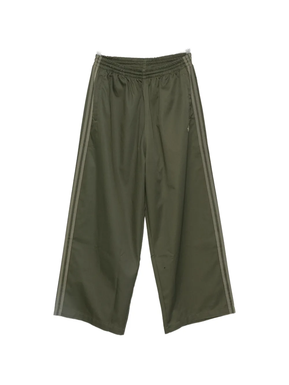 adidas side-stripe track pants - Grün