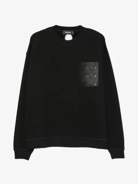 DSQUARED2 sweat à logo embossé