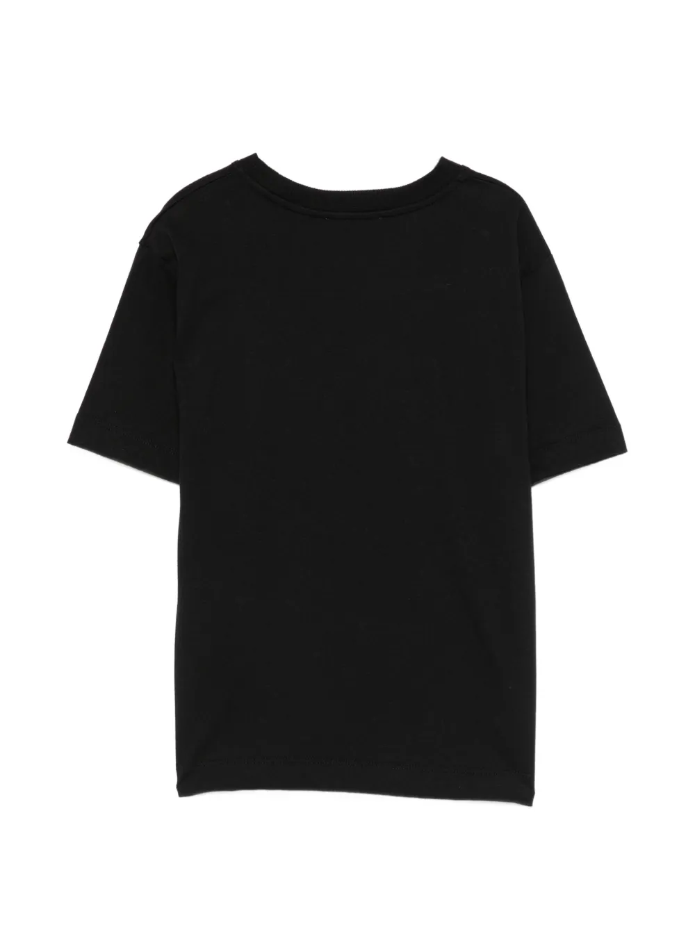 Moschino Kids T-shirt met popcorn-print Zwart