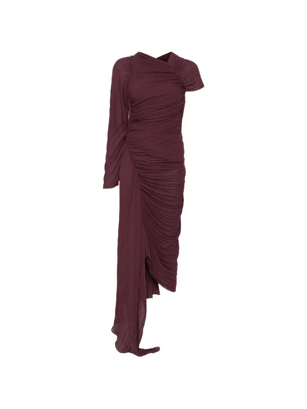 Victoria Beckham Kleid mit asymmetrischem Ausschnitt - Violett
