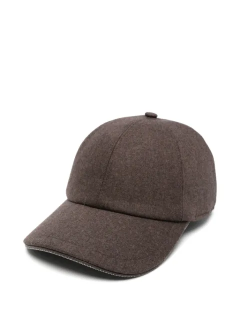 Peserico gorra de béisbol con ribete de mostacillas