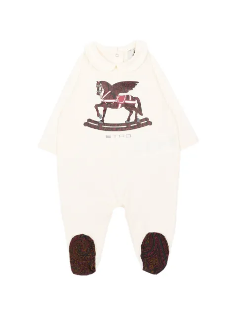 ETRO KIDS Pegasus-print baby set