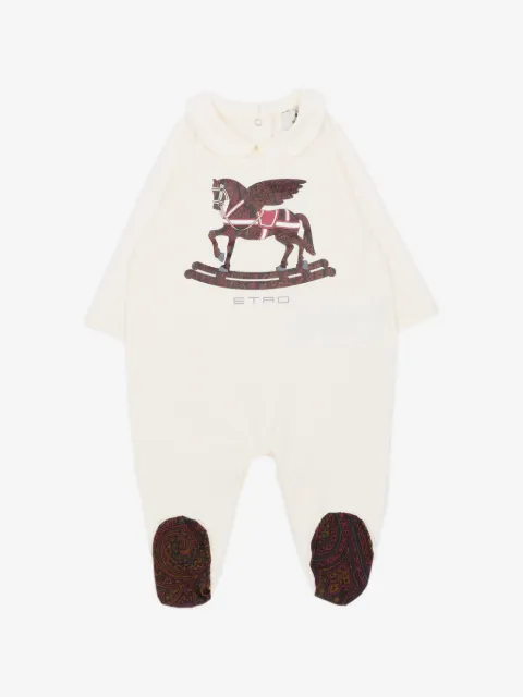 ETRO KIDS trousseau de naissance à imprimé Pegasus
