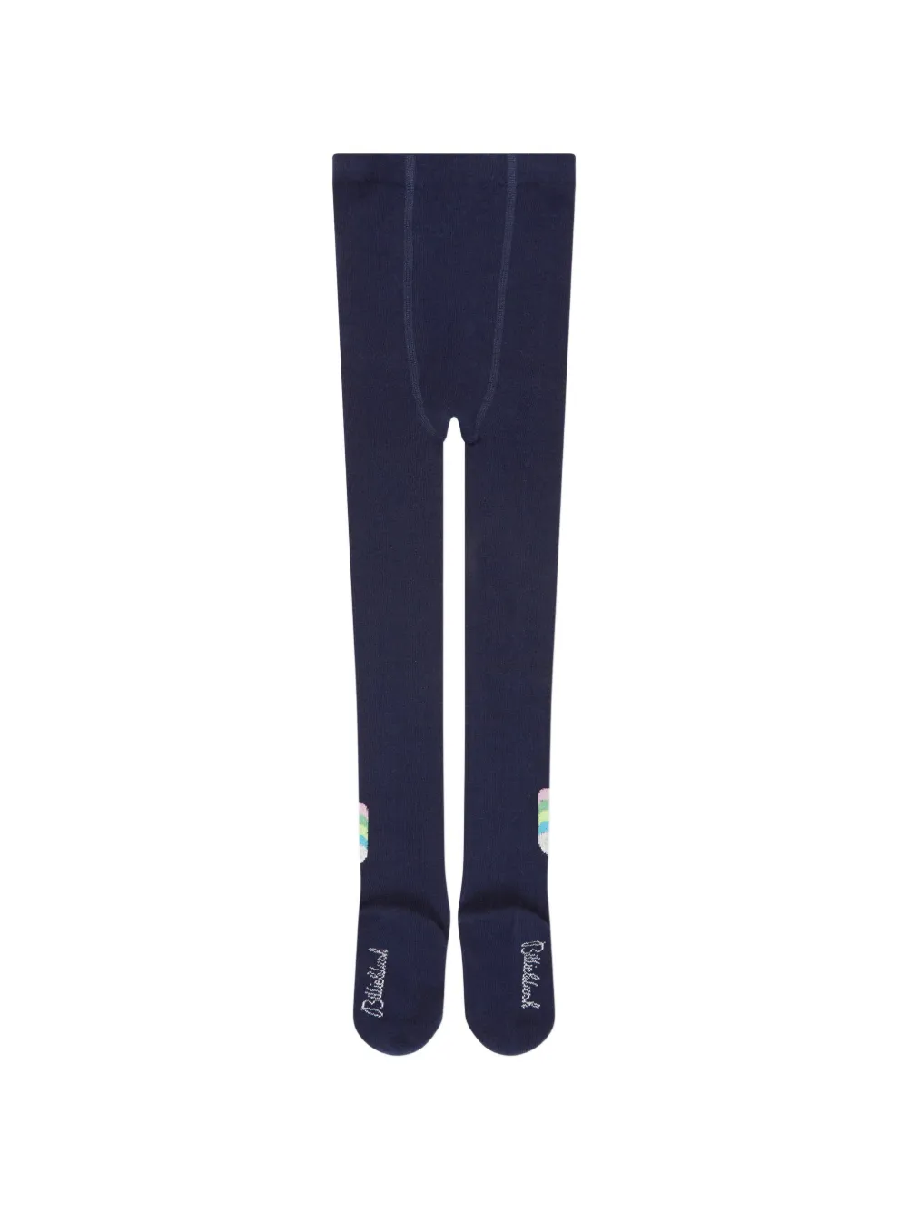Billieblush Panty met hart-jacquard Blauw