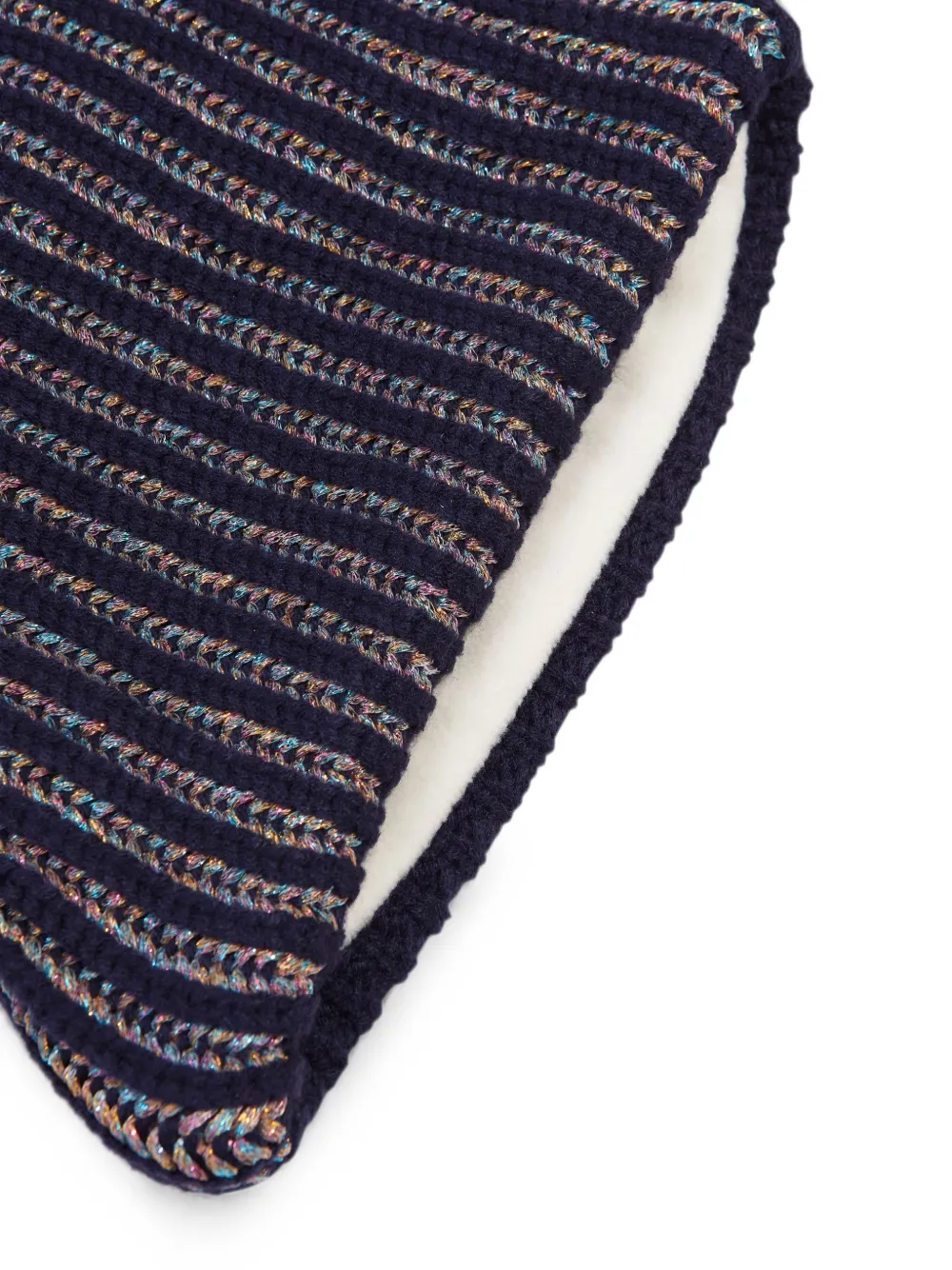 Billieblush Ribgebreide col met hart-patch Blauw