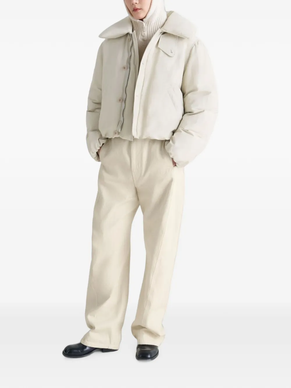 LEMAIRE Gewatteerd jack Beige