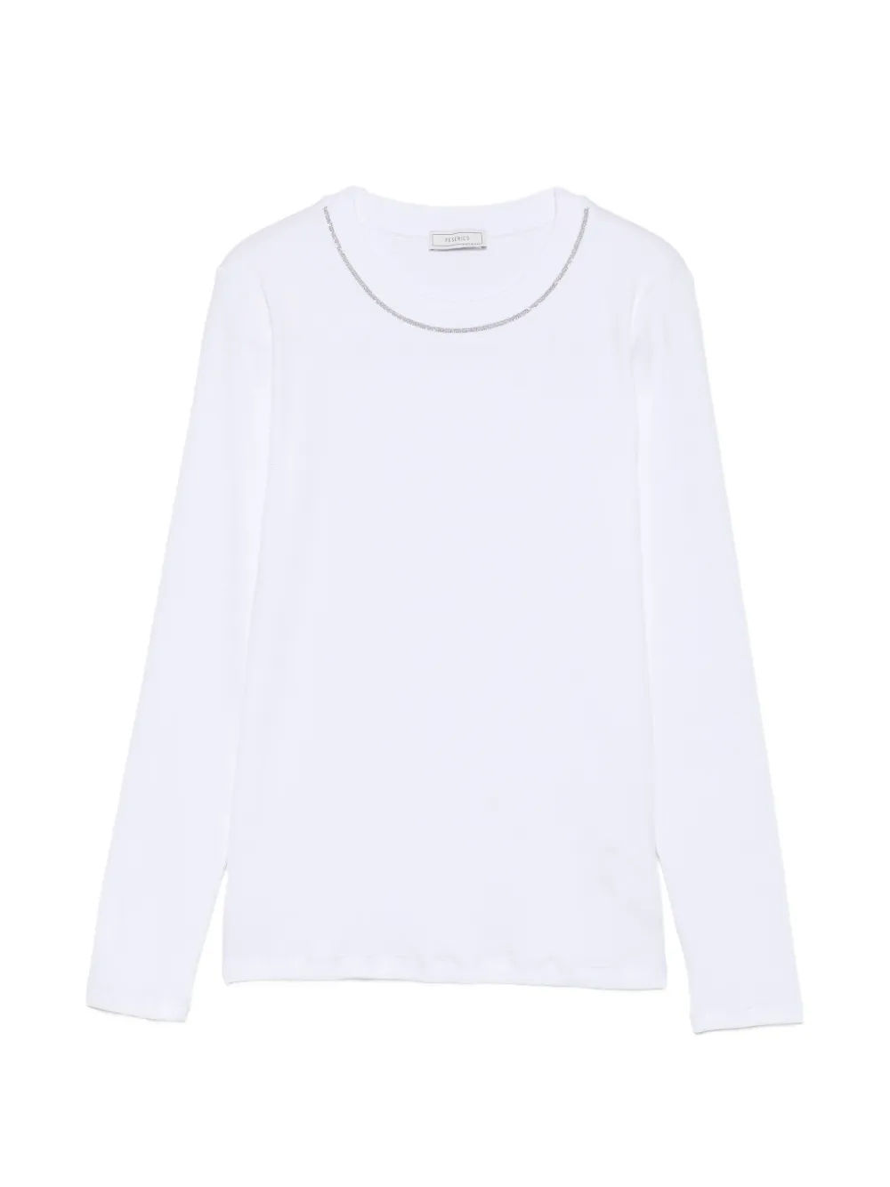 Peserico Top met lange mouwen Wit