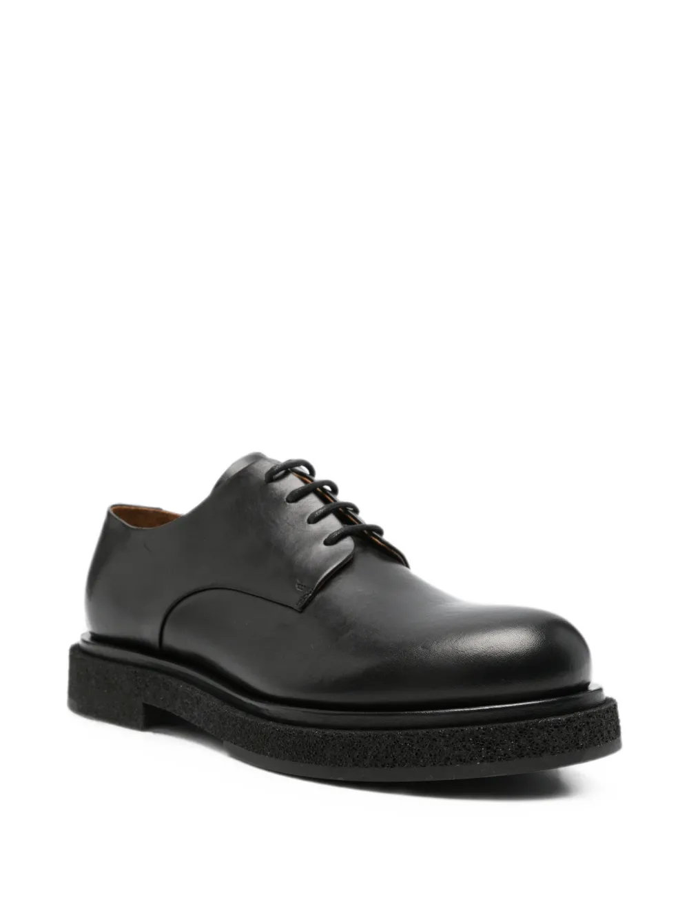 Officine Creative leather lace-up derby shoes Zwart