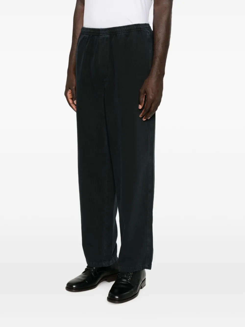American Vintage Trainingsbroek met elastische taille Zwart